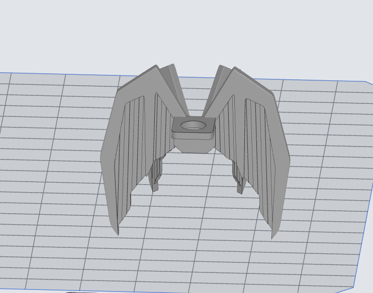 Custom 3D printed metal wings!