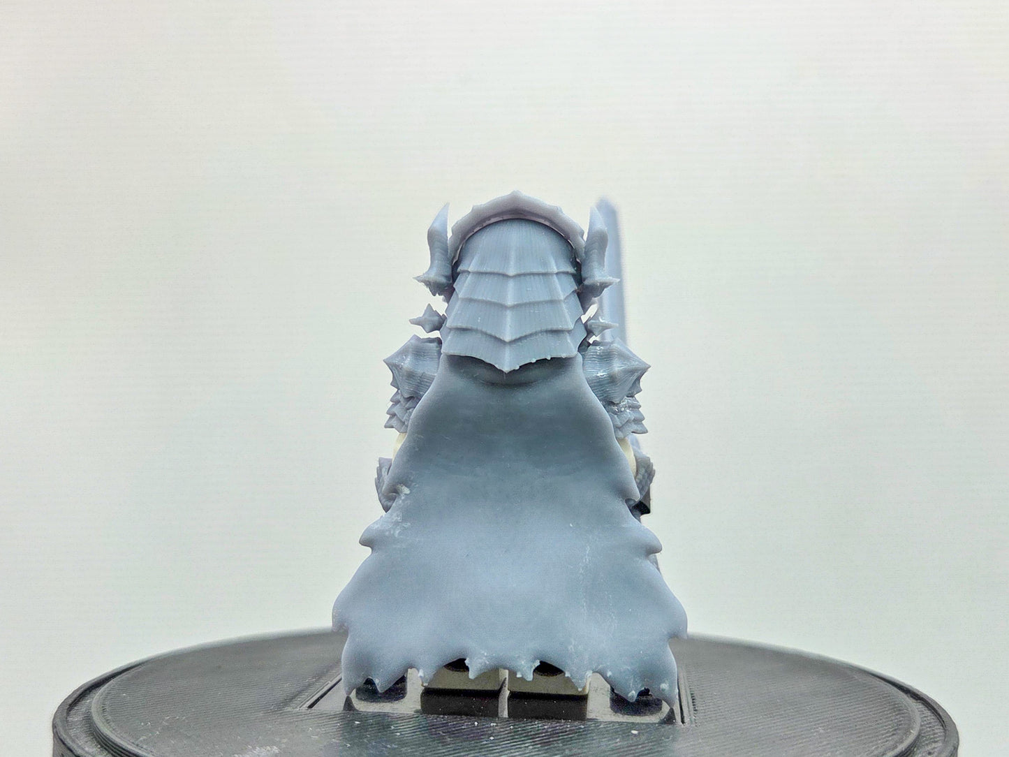 Custom 3D printed wolf shaped armor v3!