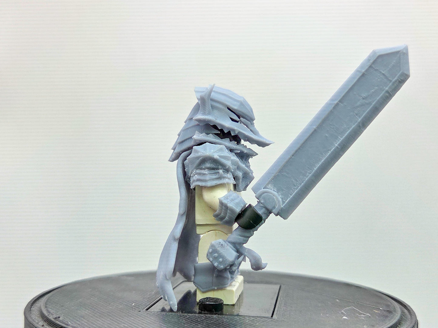 Custom 3D printed wolf shaped armor v3!