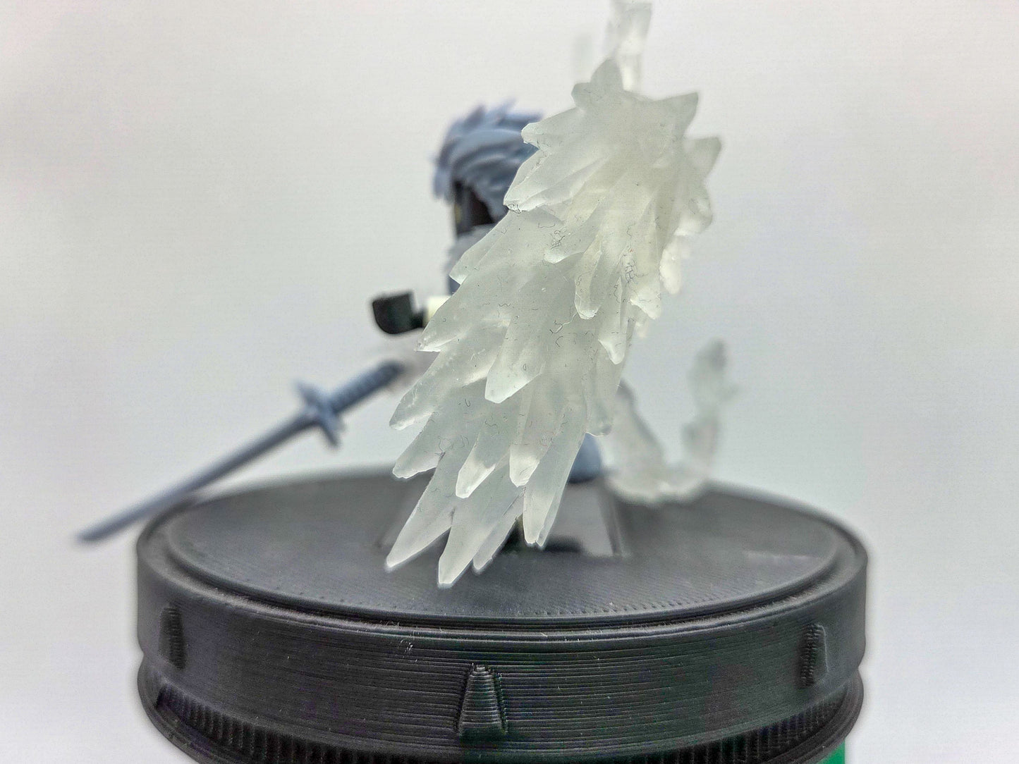 Custom 3D printed soul fighter high ranking ice kid with wings out!