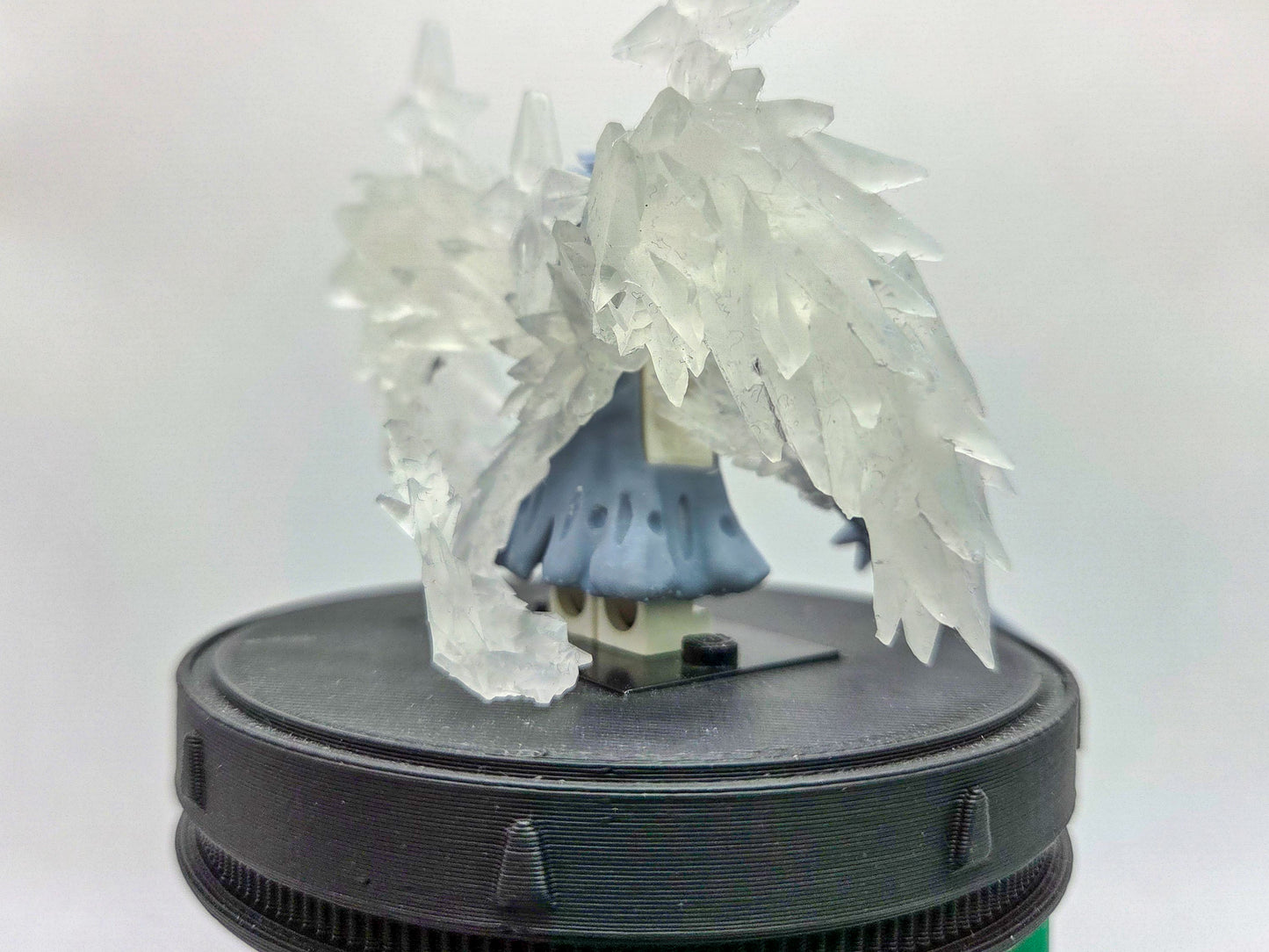 Custom 3D printed soul fighter high ranking ice kid with wings out!