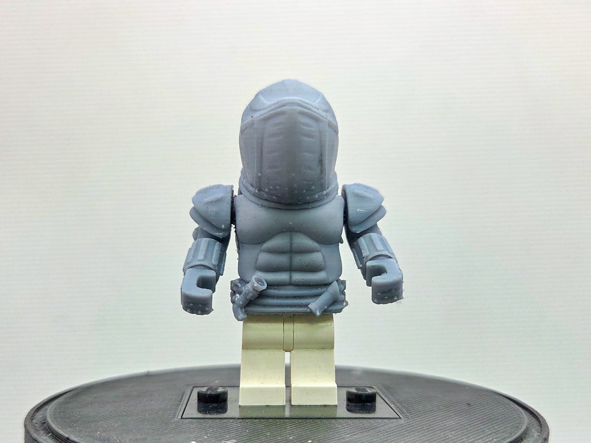 Custom 3D printed police force rihno with normal legs