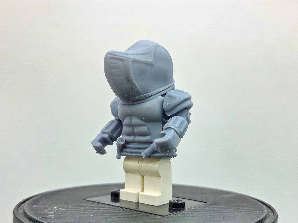 Custom 3D printed police force rihno with normal legs