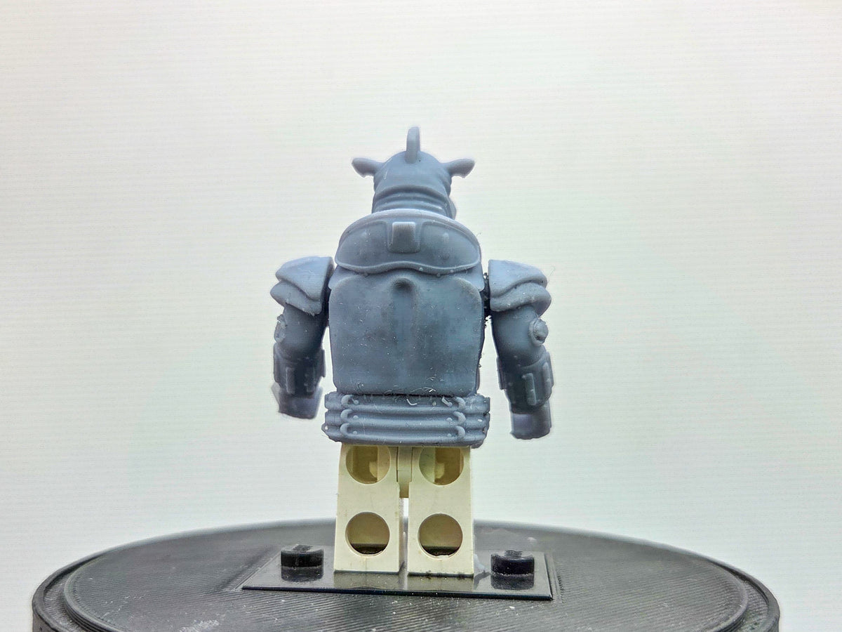 Custom 3D printed police force rihno with normal legs