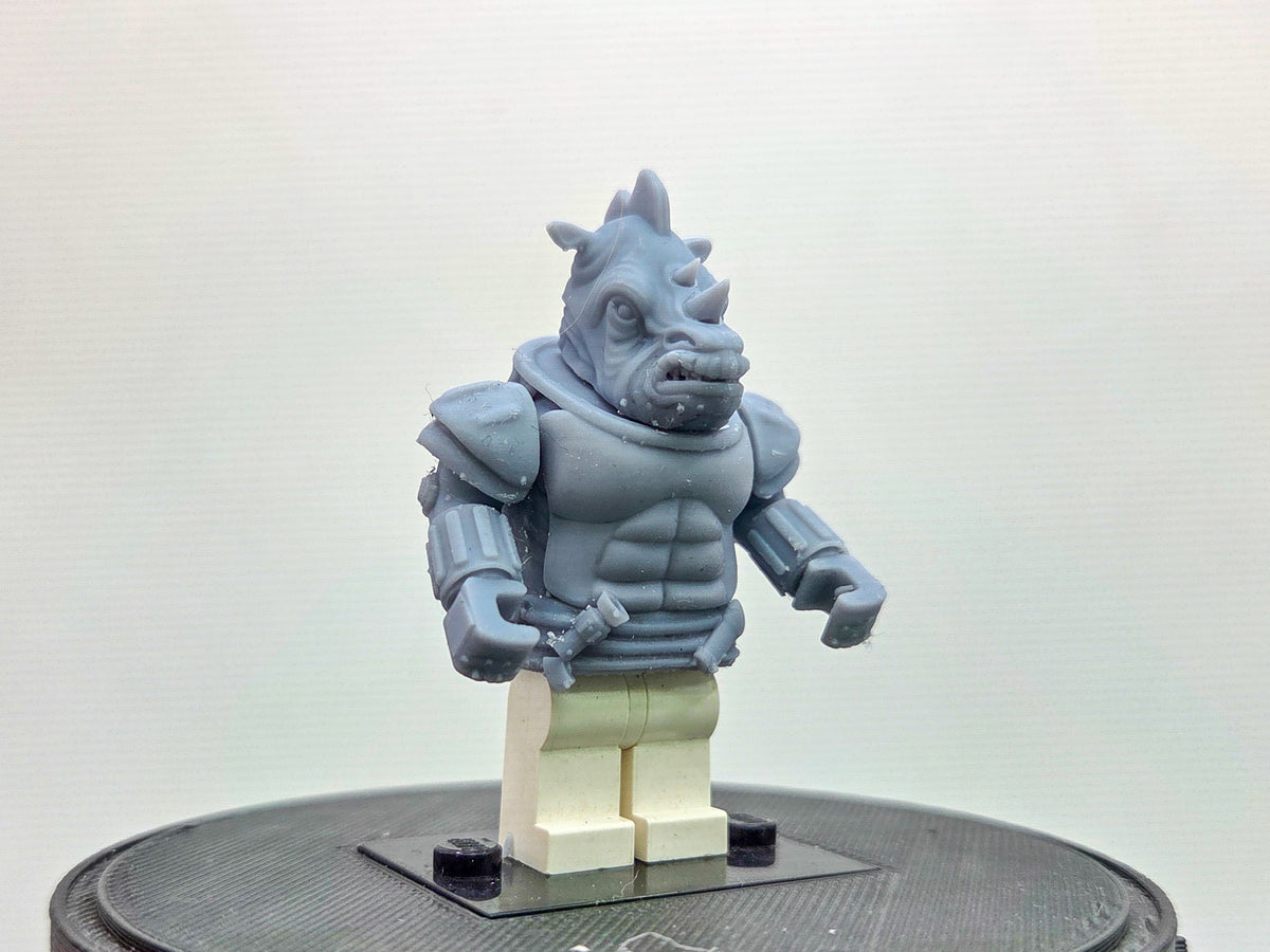Custom 3D printed police force rihno with normal legs