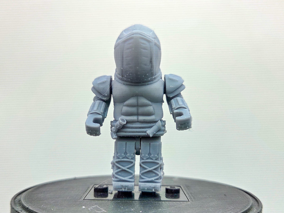 Custom 3D printed police force rihno with long legs!