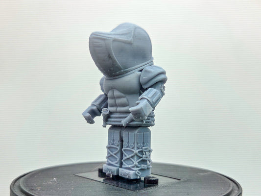 Custom 3D printed police force rihno with long legs!