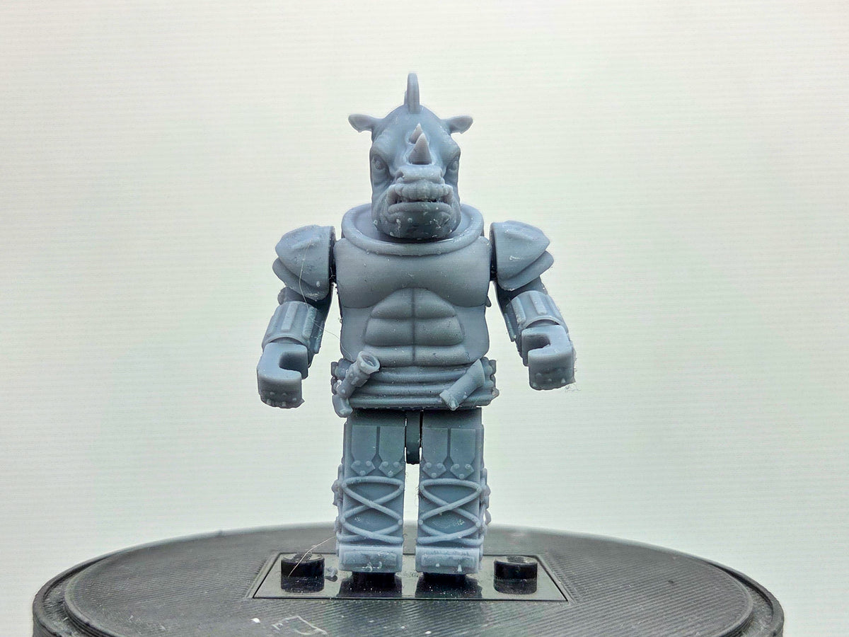 Custom 3D printed police force rihno with long legs! – Limitless ...