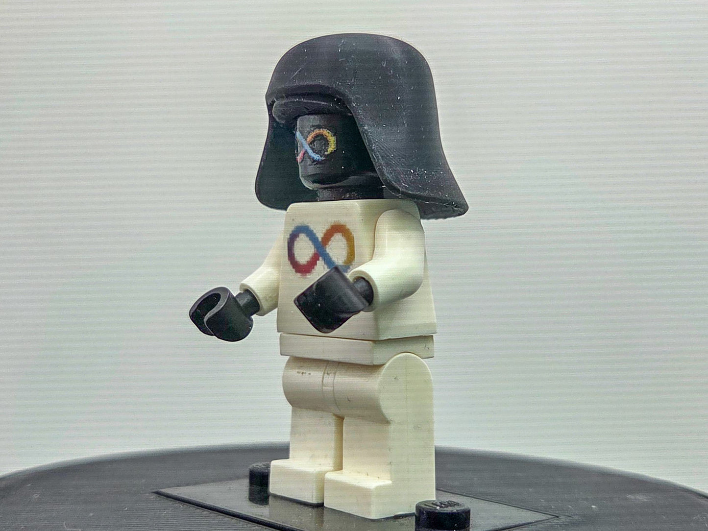 Custom 3D printed the way to big helmet galaxy wars look a like!