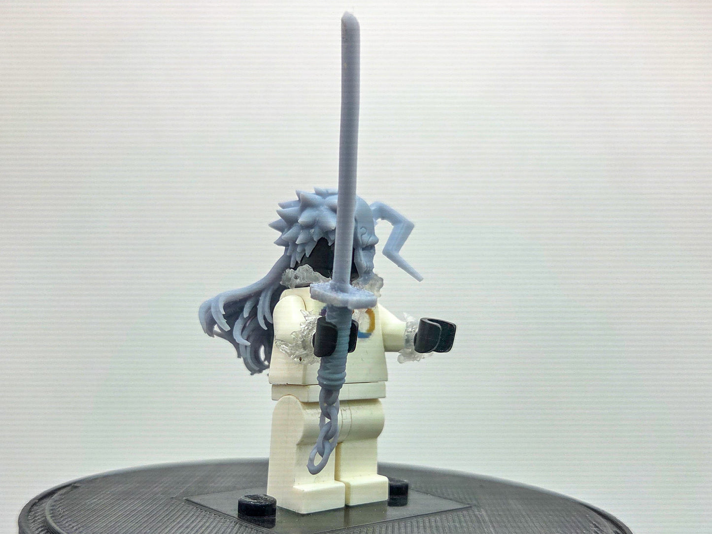 Custom 3D printed half masked soul fighter!