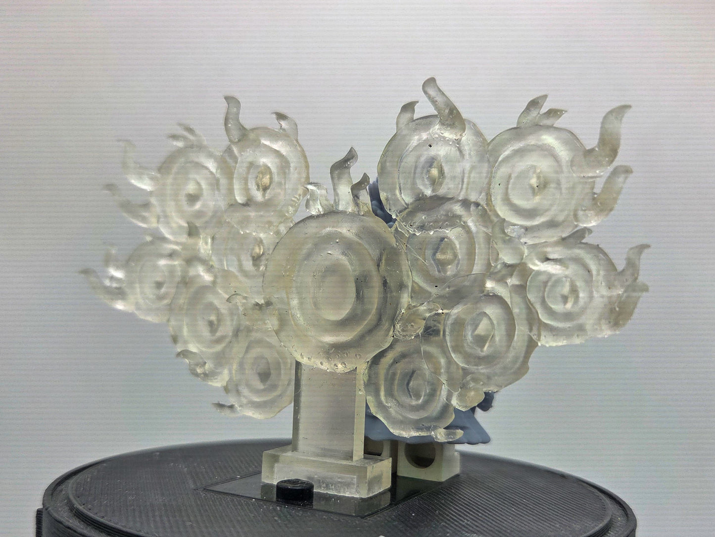 Custom 3D printed the one in golden armor!