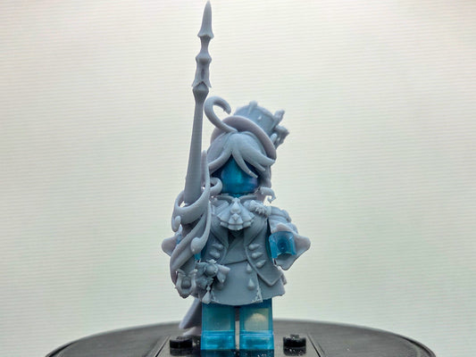 Custom 3D printed water lady