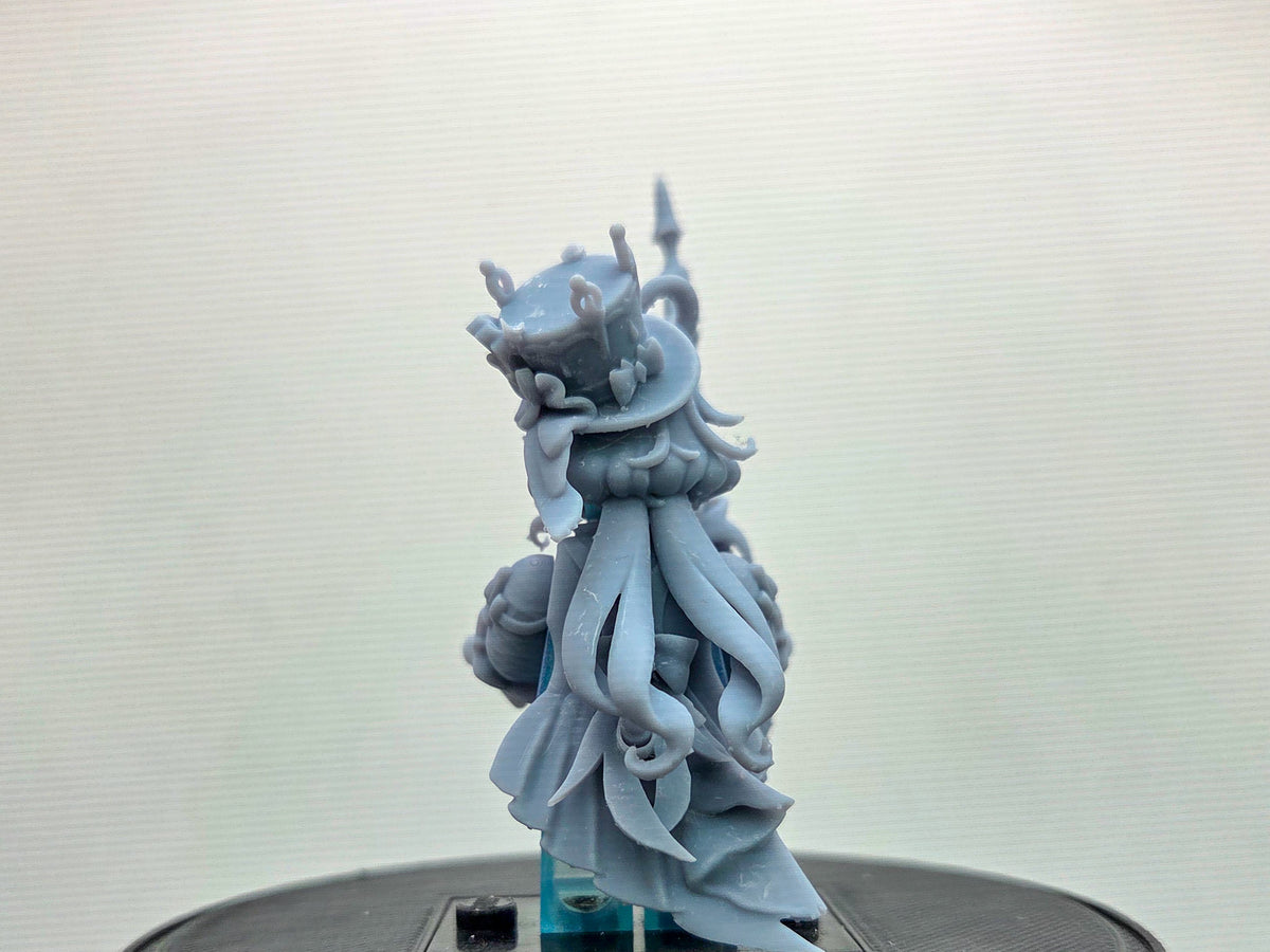 Custom 3D printed water lady