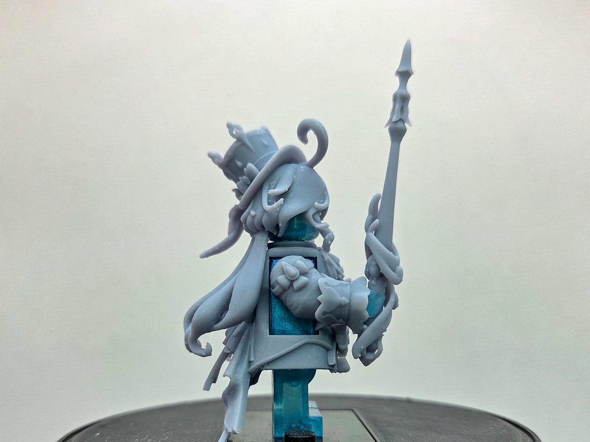 Custom 3D printed water lady