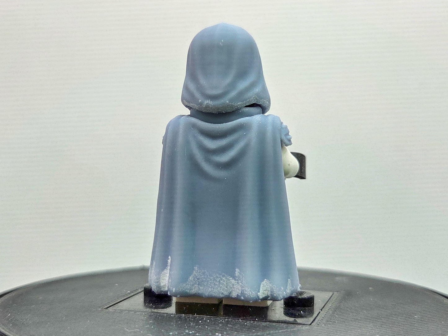 Custom 3D printed girl with hood super hero!