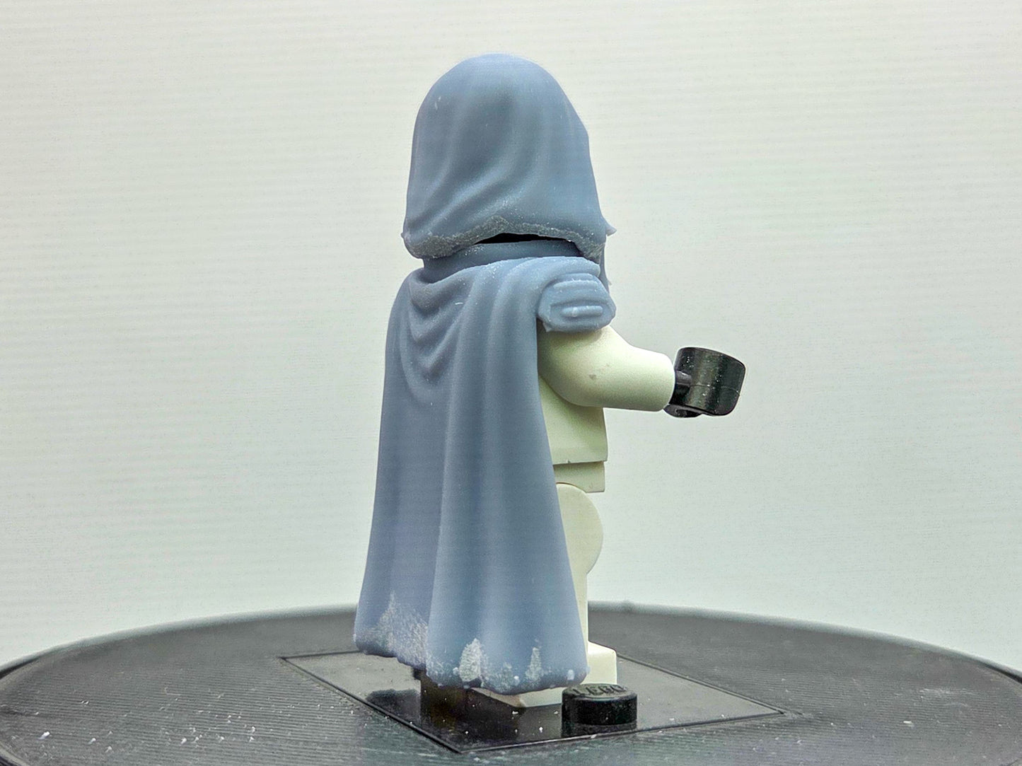 Custom 3D printed girl with hood super hero!