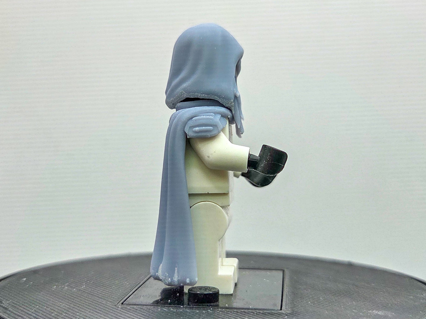 Custom 3D printed girl with hood super hero!