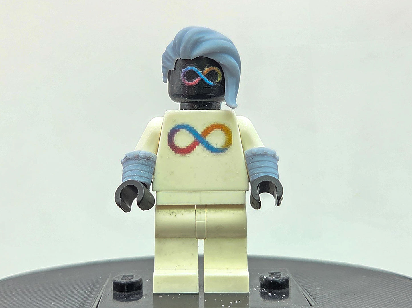 Custom 3D printed female red ring wearer!