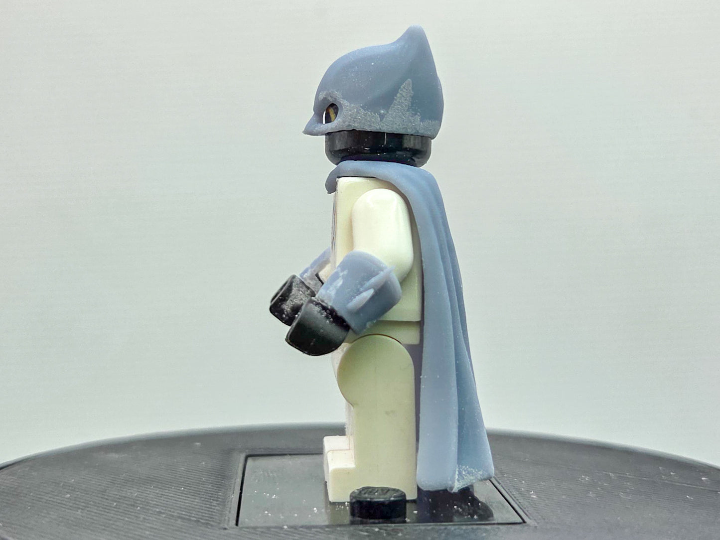 Custom 3D printed horned hero with cape v2