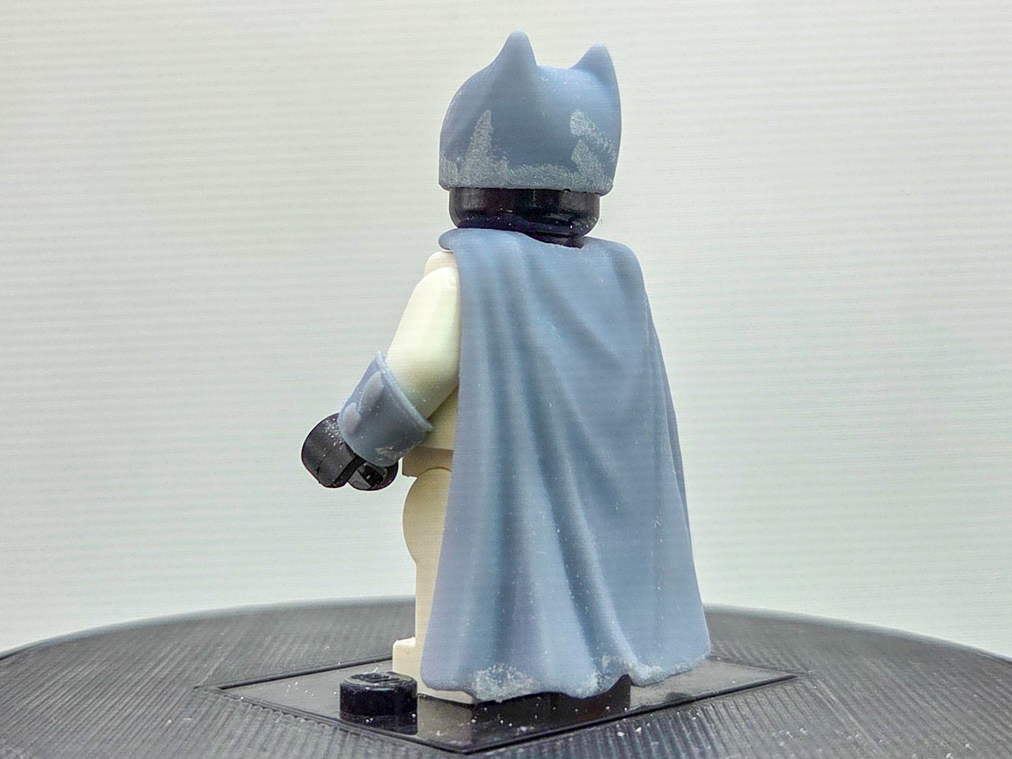 Custom 3D printed horned hero with cape v2