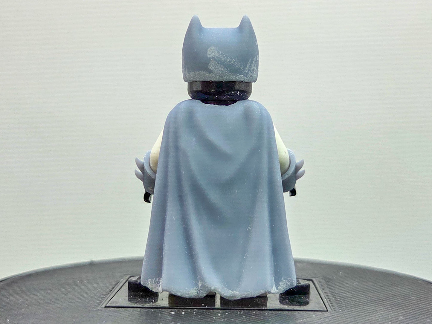 Custom 3D printed horned hero with cape v2