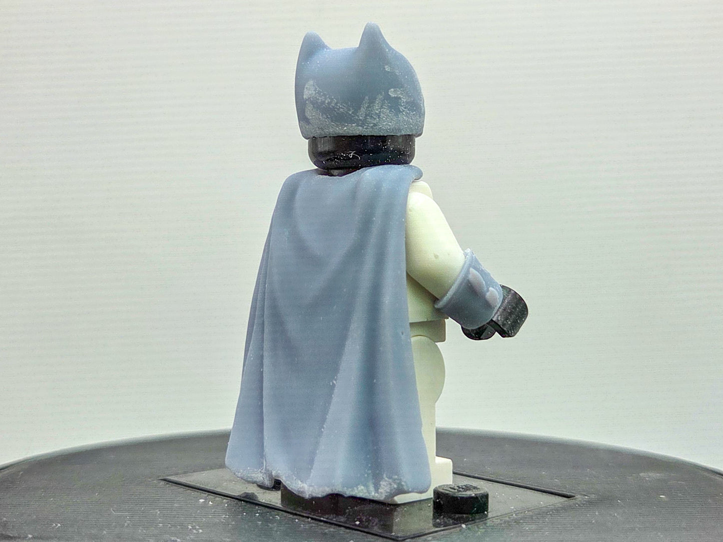 Custom 3D printed horned hero with cape v2