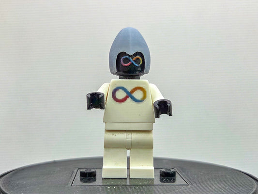 Custom 3D printed cone head like super hero