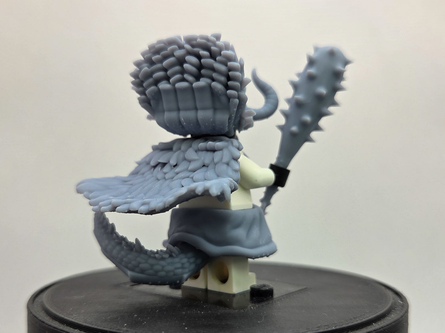 Custom 3D printed hybrid dragon pirate form!