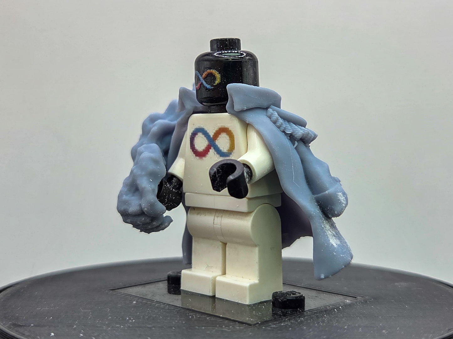 Custom 3D printed magma pirate fighter!