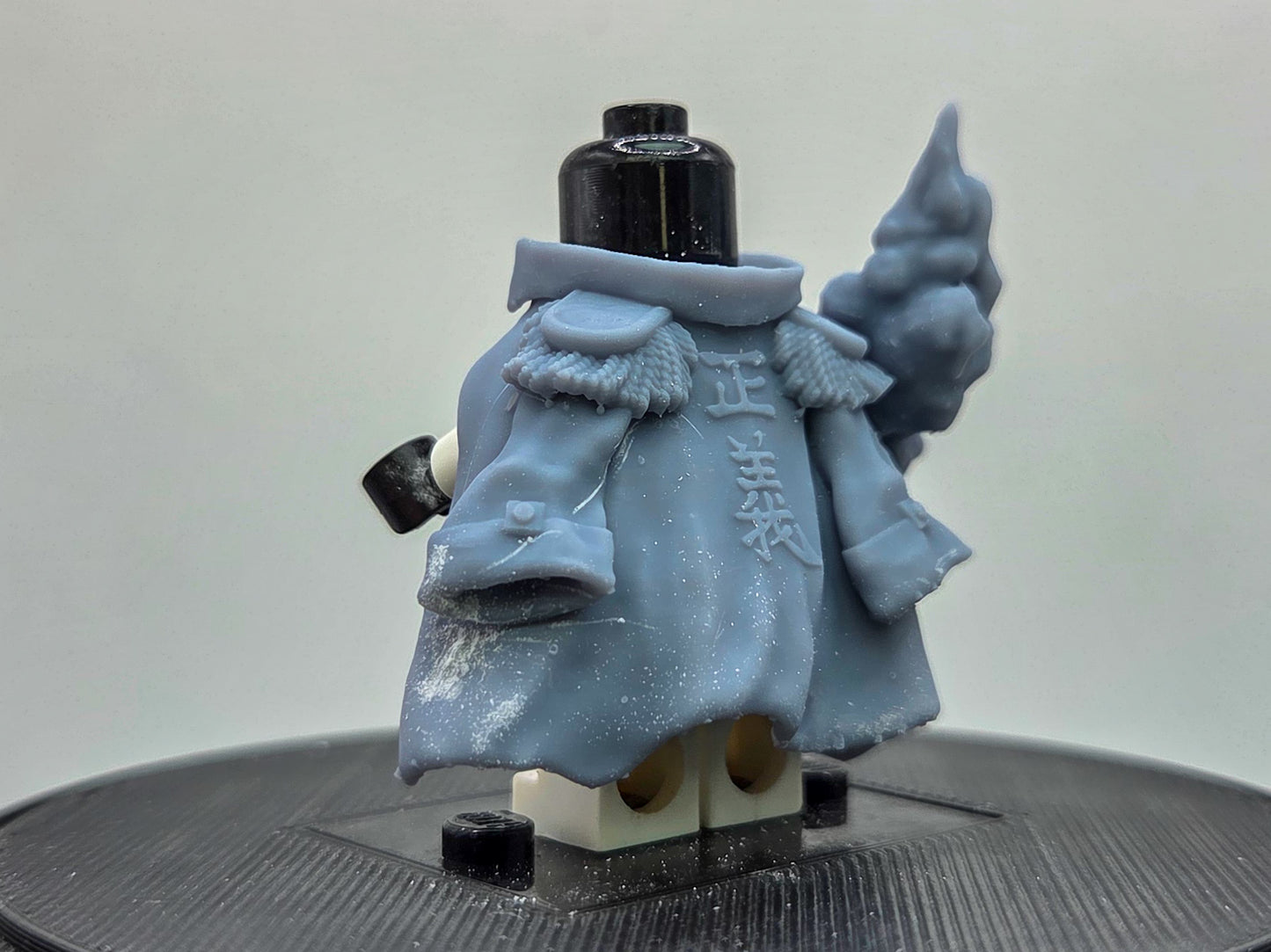 Custom 3D printed magma pirate fighter!