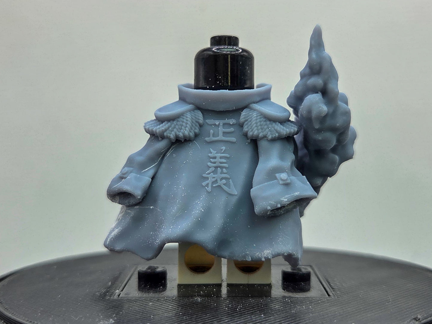 Custom 3D printed magma pirate fighter!