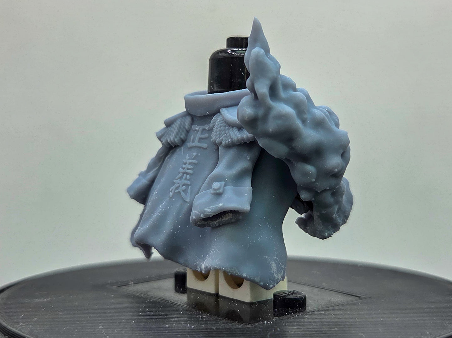 Custom 3D printed magma pirate fighter!