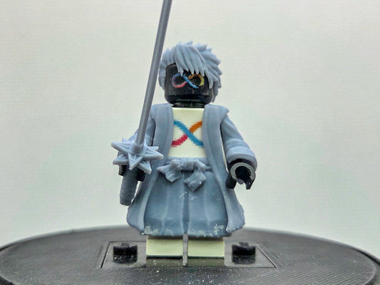 Custom 3D printed ice soul fighter in normal form!