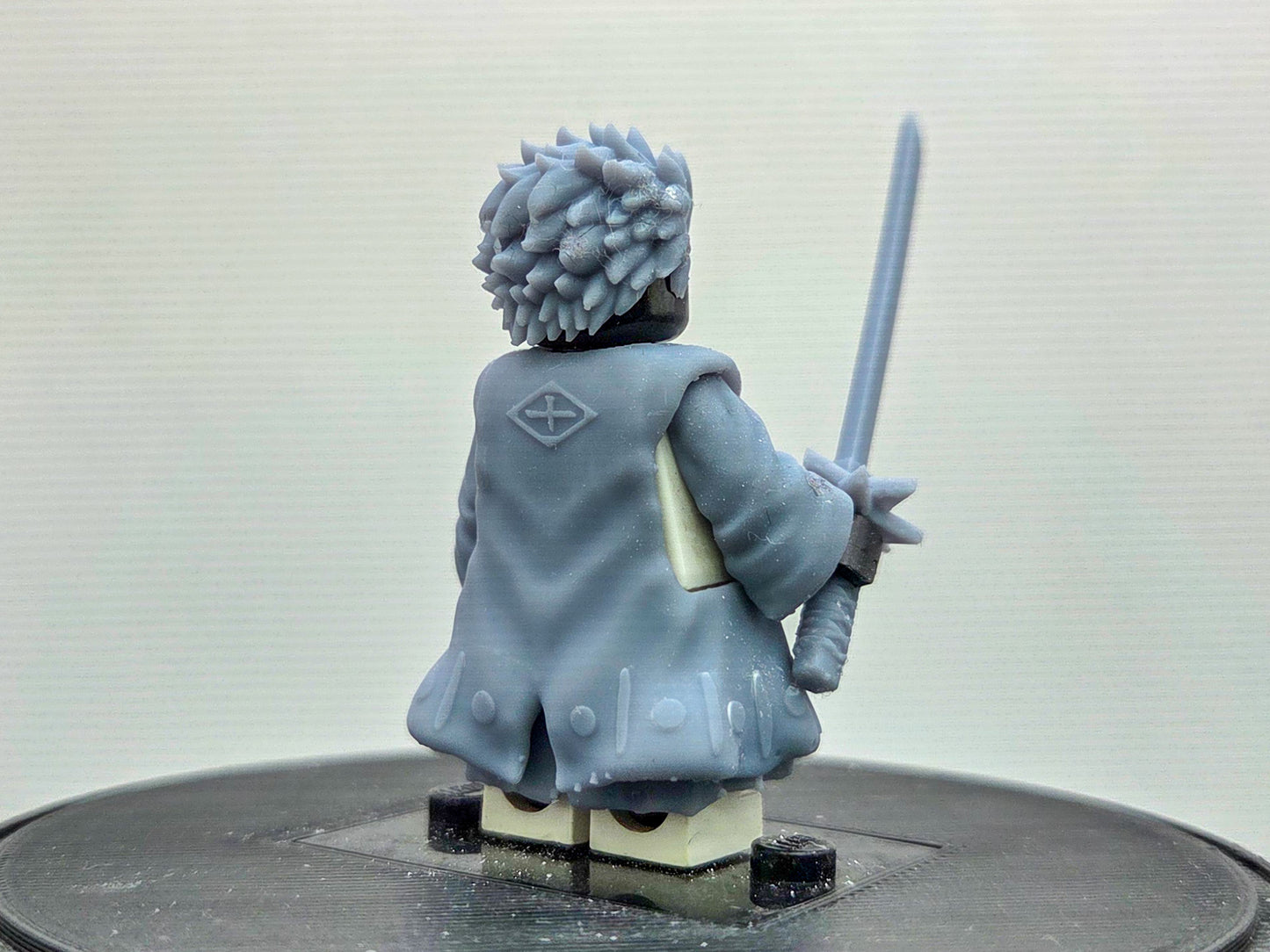 Custom 3D printed ice soul fighter in normal form!