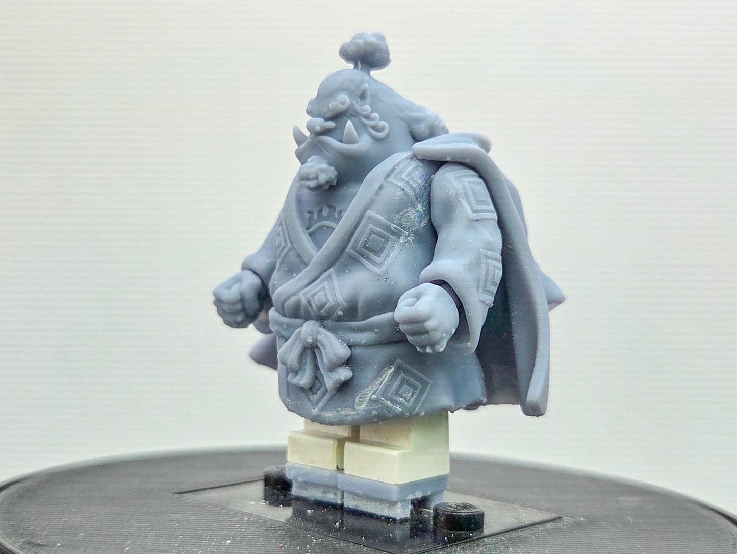 Custom 3D printed fish pirate that can fight!