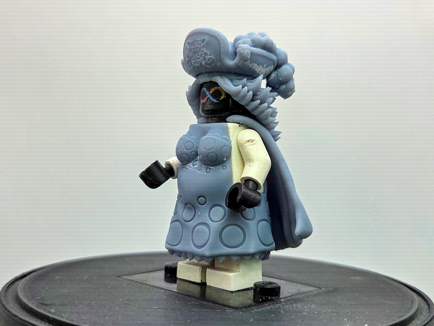 Custom 3D printed pirate mom the leaks to eat v2!