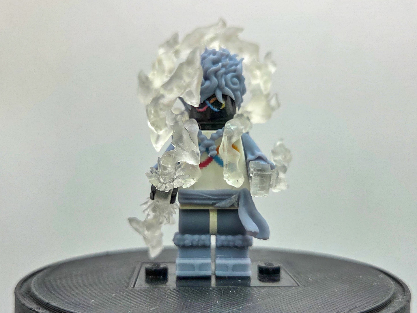 Custom 3D printed the one pirate that brings freedom with clear parts!
