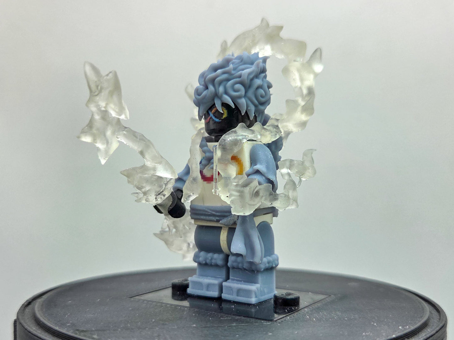 Custom 3D printed the one pirate that brings freedom with clear parts!