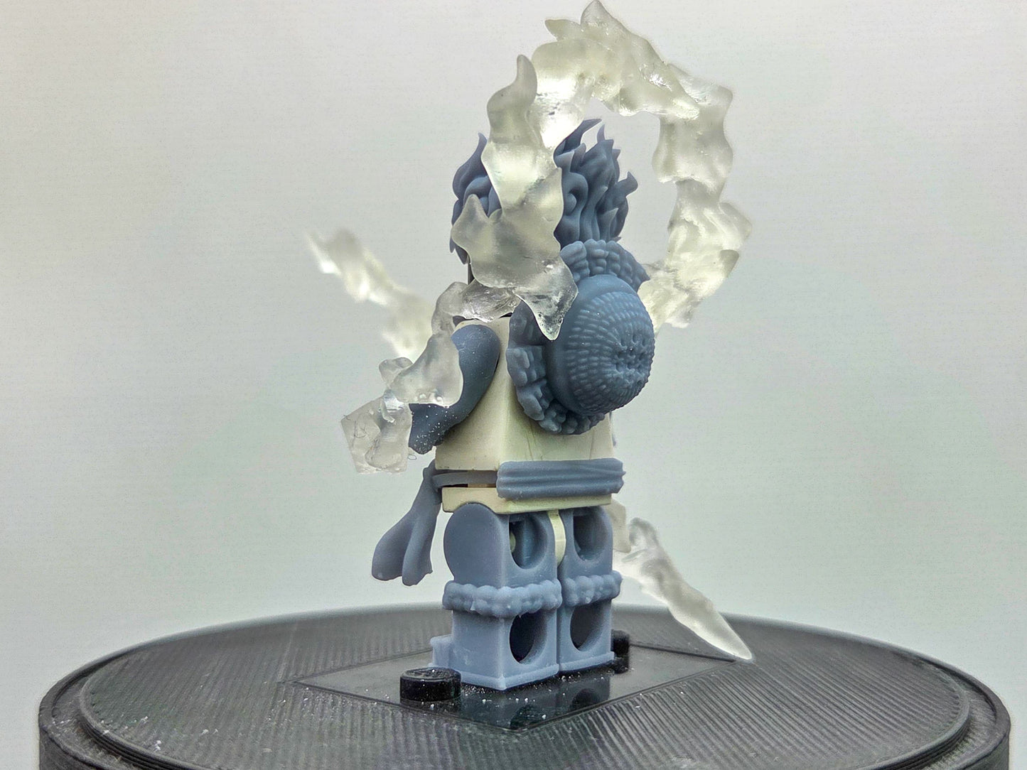 Custom 3D printed the one pirate that brings freedom with clear parts!