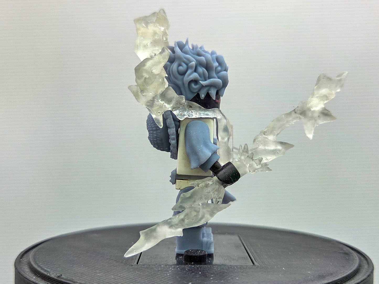 Custom 3D printed the one pirate that brings freedom with clear parts!