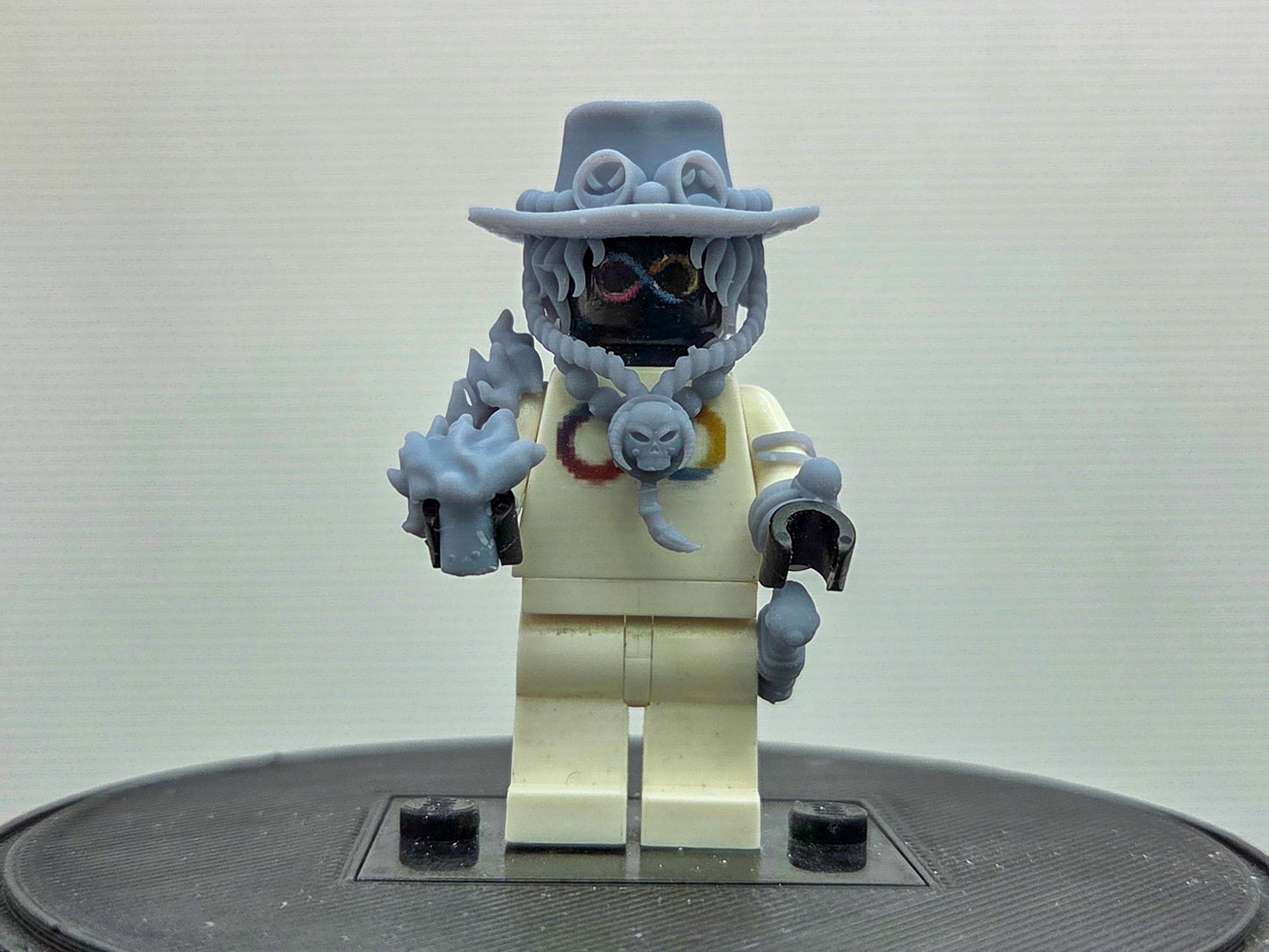Custom 3D printed flaming pirate!