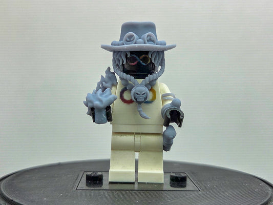 Custom 3D printed flaming pirate!