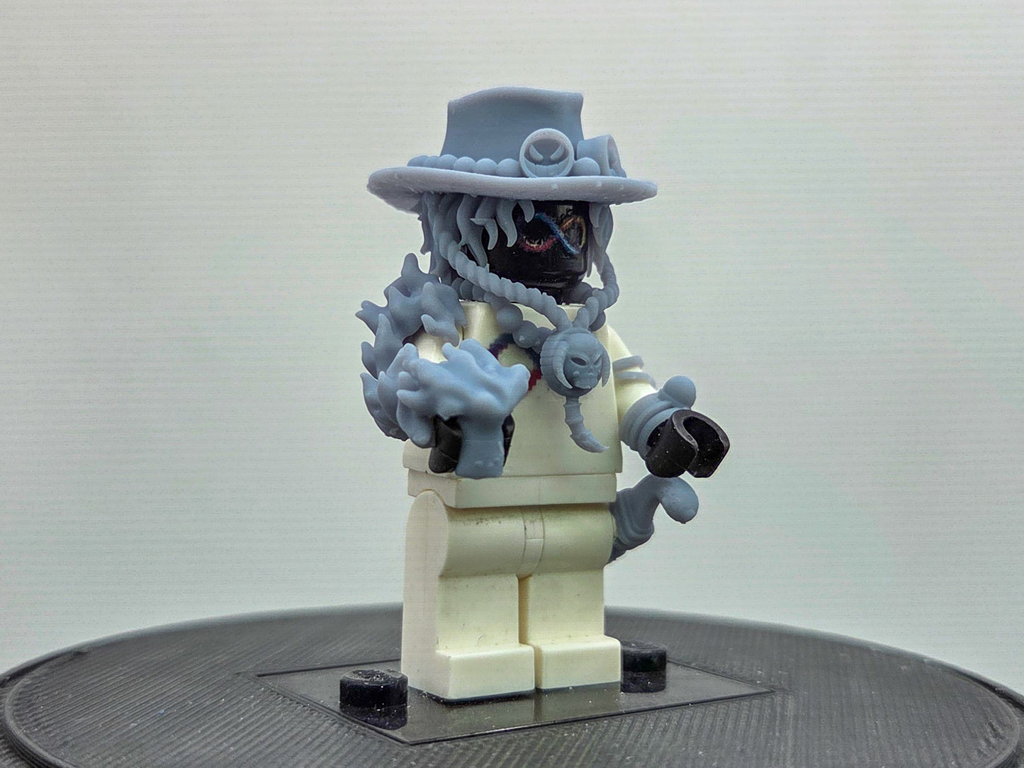 Custom 3D printed flaming pirate!