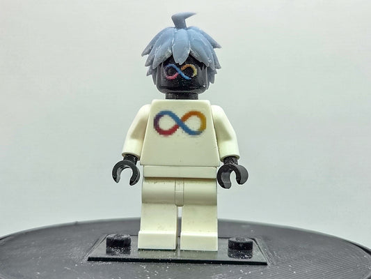 Custom 3D printed anime short hair 2