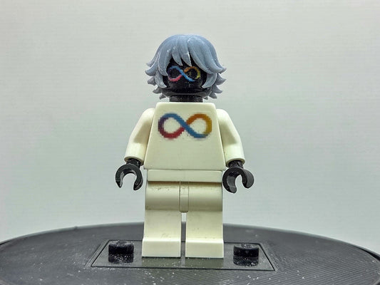 Custom 3D printed anime short hair 1