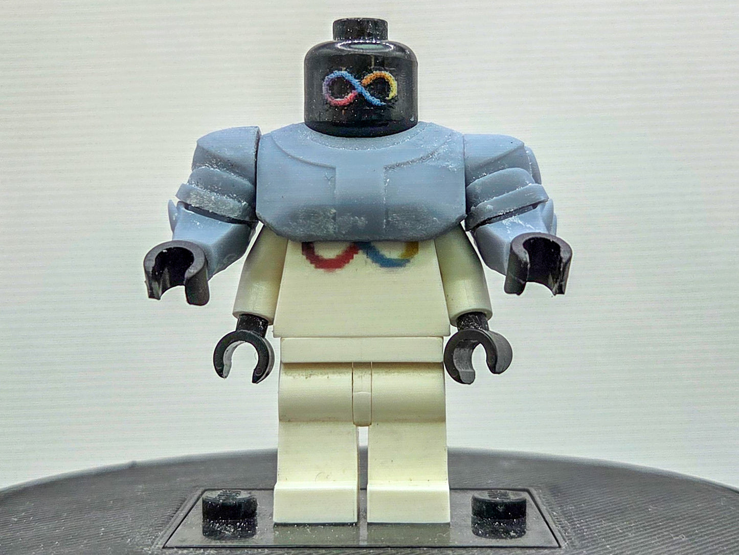 Custom 3D printed alien watch switcher guy with multiple arms!