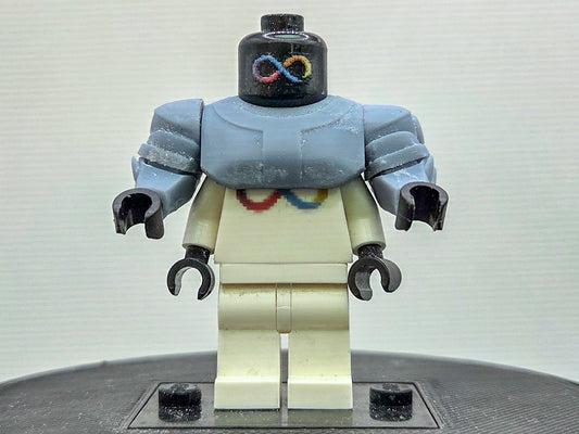 Custom 3D printed alien watch switcher guy with multiple arms!