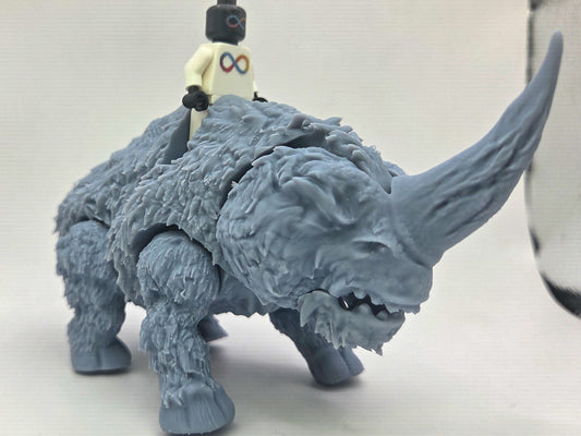 Custom 3D printed galaxy wars rhino!