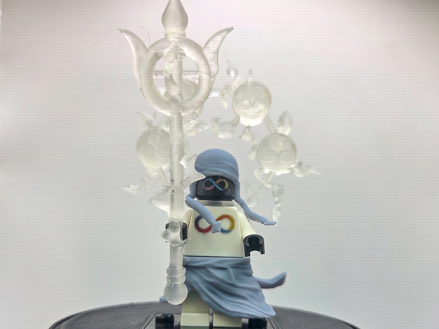 Custom 3D printed lightning pirate!