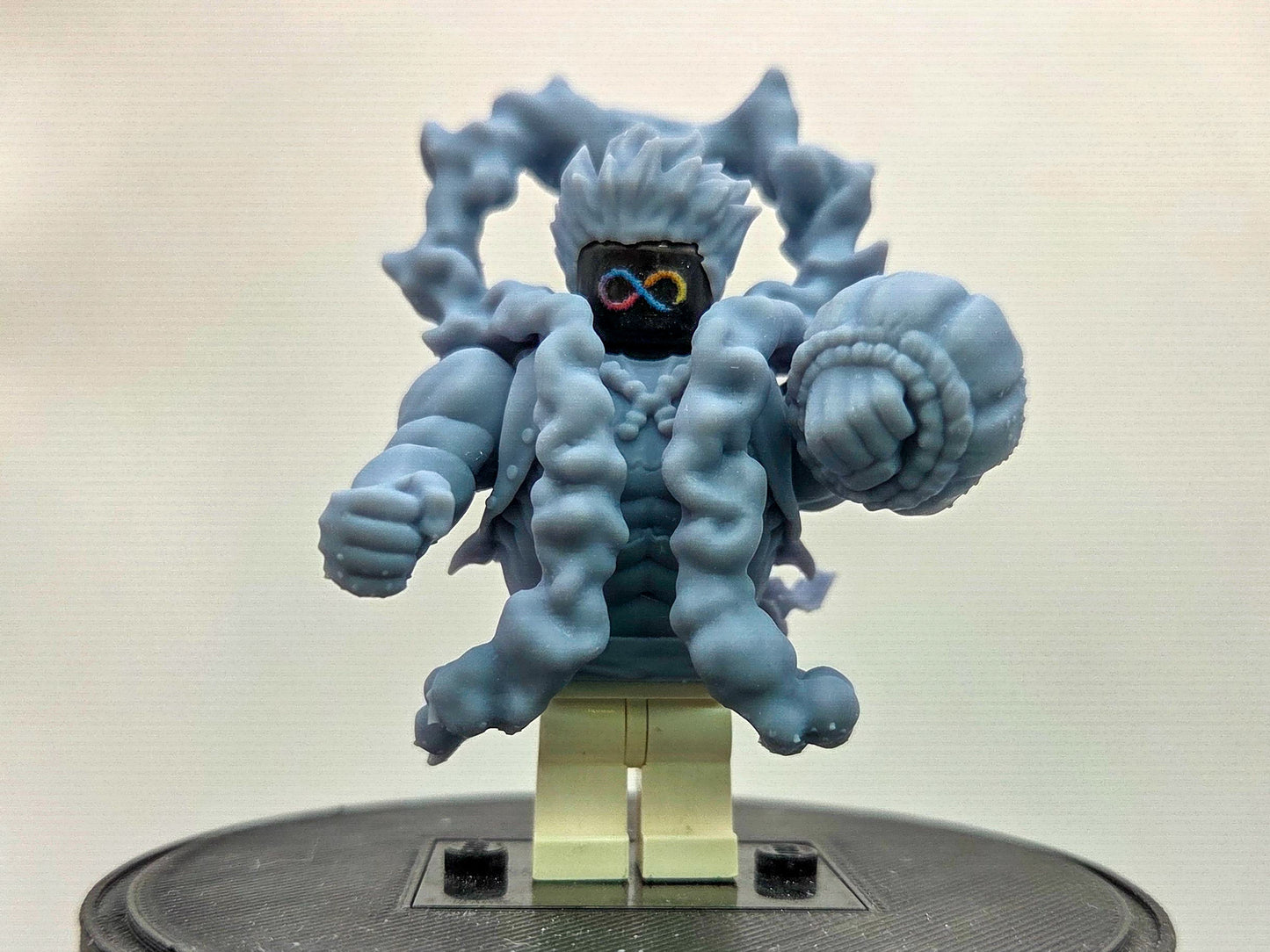 Custom 3D printed pirate buffed balloon body v2!